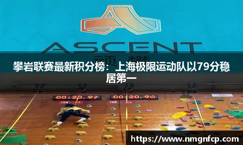 攀岩联赛最新积分榜：上海极限运动队以79分稳居第一